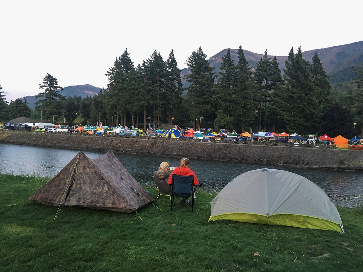 Pacific Crest Trail Days Camping